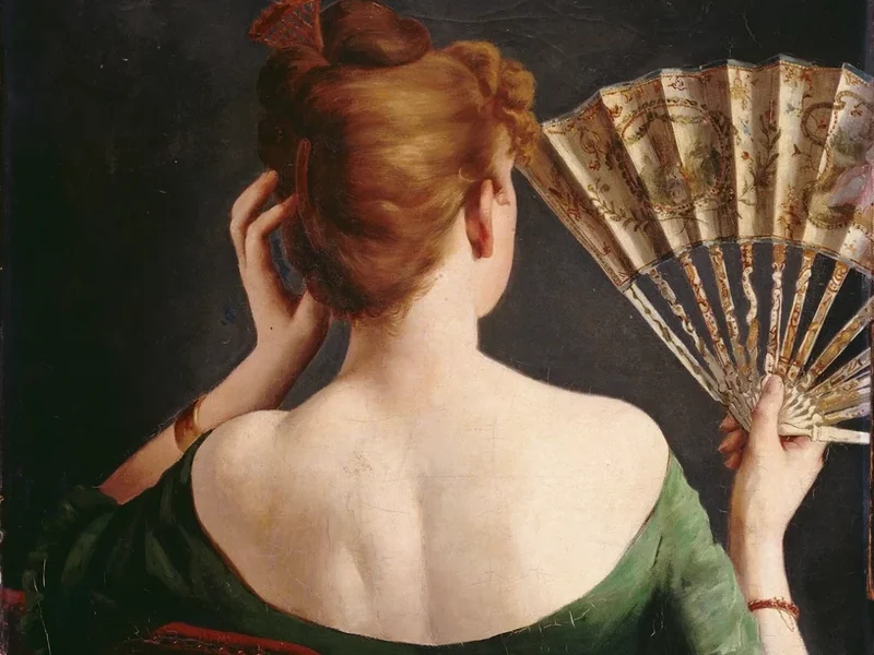 1846-Virginie Geo-Rémy - Il ventaglio della nonna, 1886
